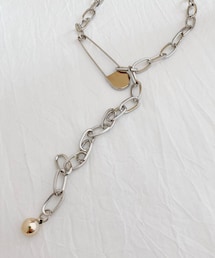 iLOFUL | safety pin necklace H205(ネックレス)