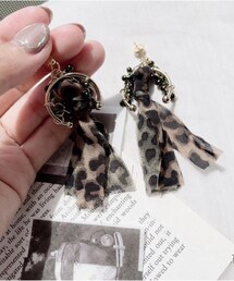 R&A〜handmadeaccessory〜 | Leonard ribbon(ピアス(両耳用))