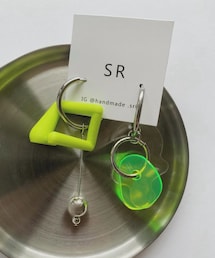 handmade〜SR〜 | アシメデザインピアス(ピアス(両耳用))