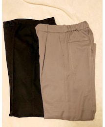 しまむら | センタープレスワイドパンツ(スラックス)