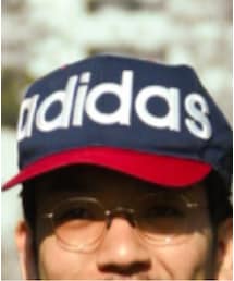 USAカラーなデカADIDAS | 帽子