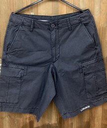 LOW JACK DESIGN | オリジナル ヴィンテージブラック カーゴショーツ(カーゴパンツ)