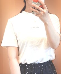 Samansa Mos2 blue | Tシャツ/カットソー