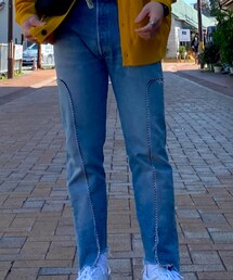 OLD PARK | デニムパンツ