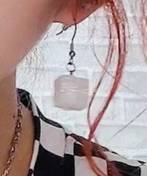 mako | キラキラ角砂糖ピアス🤍(ピアス（両耳用）)