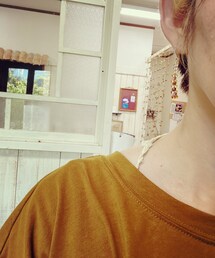 チェコガラスのピアス♪♪ | ピアス（両耳用）