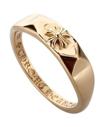 CHROME HEARTS | バブルガムリング　ピラミッド　CHプラス　22K(リング)