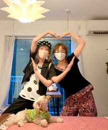 ひらいちゃんと🫶 | 綺麗なハートになってたよ💗ひらいちゃん可愛い💗(ビューティーグッズ)