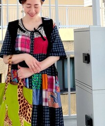 パッチワークワンピース | ワンピース