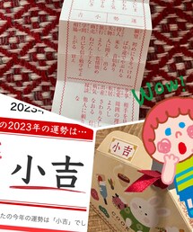 今年は超、小吉‼️‼️ | おみくじ、何を引いても全て小吉‼️(その他)