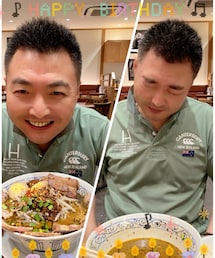 特製担々麺完食✨before after | 特製ジャンボ餃子も完食‼️(その他)