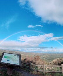虹🌈 | 虹が端から端まで見えました🌈(アウトドア/スポーツ)