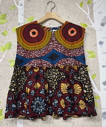 バイオレットルーム | 旦那には蛾と言われた😂独特のテキスタイルが妙にツボ。(シャツ/ブラウス)