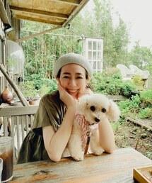 チャコもカフェでお祝いしたよ🌸 | ペットウェア