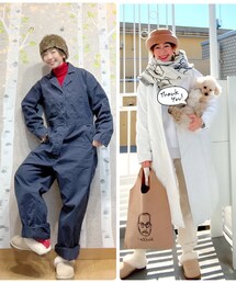 別の日のUGGスリッパコーデ2DAYS🌸 | スリッポン