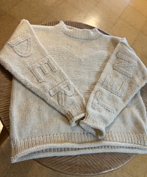 fofofofa | お腹に大きな♡編み(ニット/セーター)