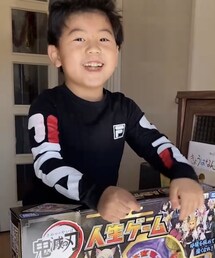 ボクちゃん大喜び🎄✨ | 寝起きで髪がボンバー‼️大きくなったね🥰(おもちゃ)