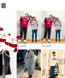 TL並んだよー❤️🤍 | ニット/セーター