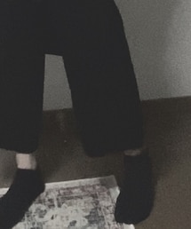 UNIQLO | サテンリラックスストレートパンツ(パンツ)