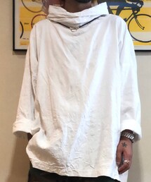 古着 | フレンチリネン　スモック(Tシャツ/カットソー)