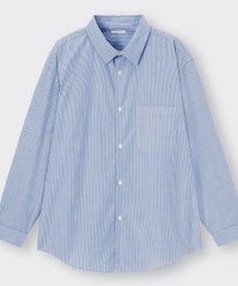 GU | ブロードリラックスフィットシャツ(シャツ/ブラウス)