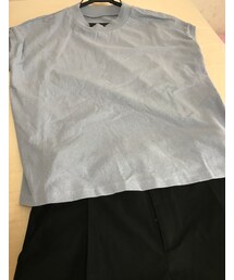 Samansa Mos2 blue | Tシャツ/カットソー