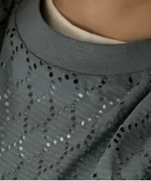 Samansa Mos2 blue | Tシャツ/カットソー