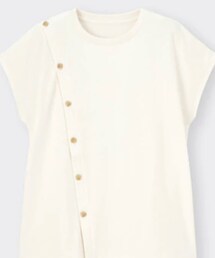 GU | 2wayオープンショルダーT(Tシャツ/カットソー)