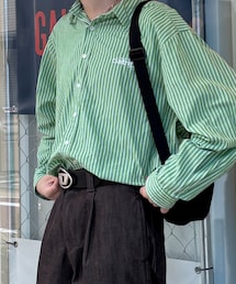 THEATER | ストライプシャツ(シャツ/ブラウス)