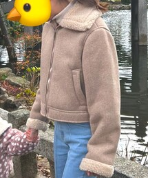 ZARA | ムートンコート