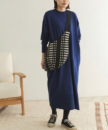 FORK&SPOON | FORK&SPOON　ウーステッドヤーンニットワンピース(ワンピース)