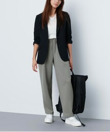 UNIQLO | ドライスウェットタックテーパードパンツ(パンツ)