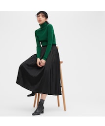 UNIQLO | アシンメトリープリーツスカート(スカート)
