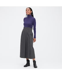 UNIQLO | サイドプリーツナロースカート(スカート)