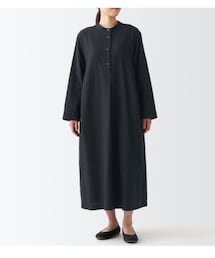 無印良品 | ダブルガーゼ長袖ワンピース(ワンピース/ドレス)