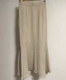 しまむら | しまむら　chocoさんコラボ　スカート　アイボリー　　色:大人、曲線。形:大人、曲線。素材:大人、曲線。(スカート)