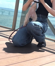 UNIQLO | バギーカーブジーンズ(デニムパンツ)