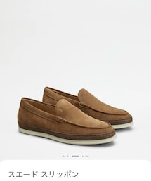 TOD’S | スエードスリッポン(スリッポン)