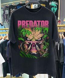 strike anywhere | KILLER PREDAT0R VINTAGE WASHED BLACK T-SHIRT XXL $33(Tシャツ/カットソー)