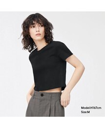 GU | コットンミニT(トップス)