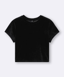 GU | シアーベロアミニT(Tシャツ/カットソー)