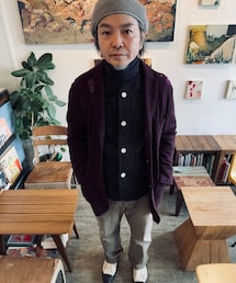 Vincent et Mireille | ノーカラージャケット