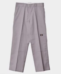 Dickies | 【Dickies】ディッキーズ LOOSE FIT ダブルニー センタープレス ワークパンツ 8253 85283（シルバーグレー）W30L30(その他パンツ)