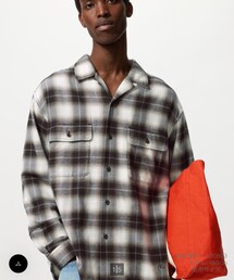 UNIQLO | UNIQLO x JW Anderson ブラッシュドコットンオーバーシャツ(シャツ/ブラウス)