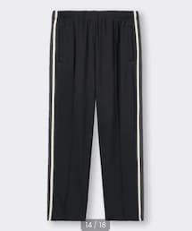 GU | カットソーストレートトラックパンツ(スウェットパンツ)