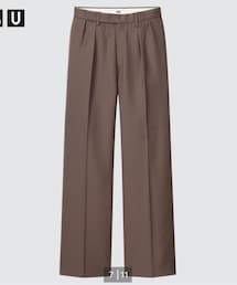 UNIQLO | ウールブレンドタックパンツ(パンツ)