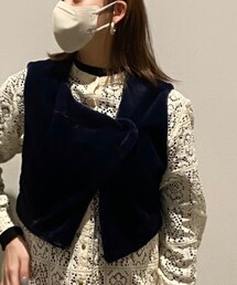 byYOUANCE | フェイクファーベスト(ベスト)