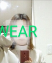 詳細不明 | ホワイトのハイネック温熱アンダーウェア(ニット/セーター)