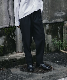 HEUGN | HEUGN ‘George BLACK GABA’ / size 2 / ¥46,200(スラックス)