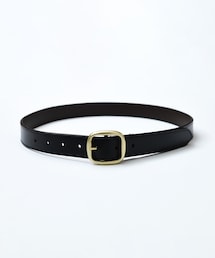 UNFOLK | #-69 Round buckle reversible leather belt / サイズ2(ベルト)